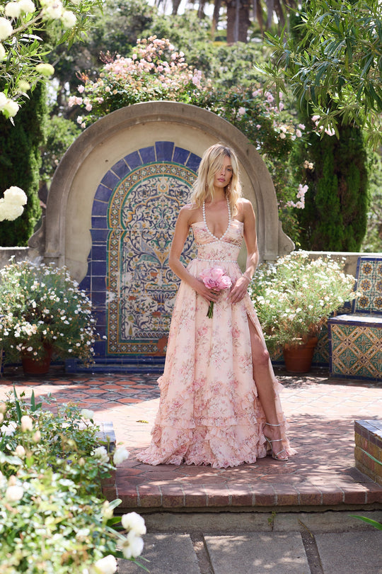 Brooke | Refined Draped Maxi Dress