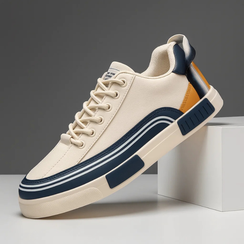 Austin | Italian Leather Statement Sneakers