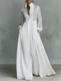 Amelia | Effortless Button-Front Maxi Dress