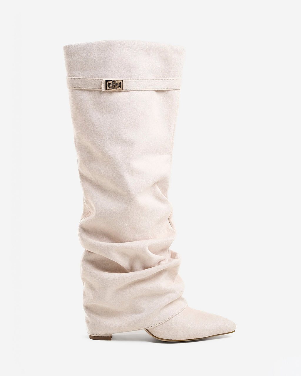 Avery | Soft Suede with Relaxed Drama