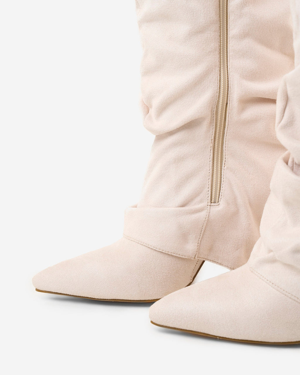 Avery | Soft Suede with Relaxed Drama