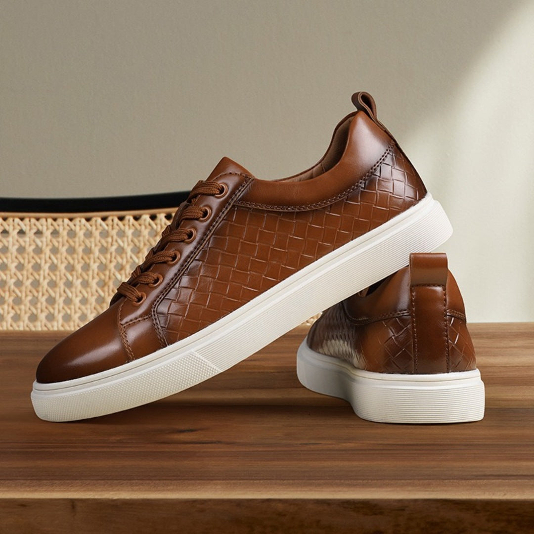 Lucas | Refined Casual Leather Sneakers
