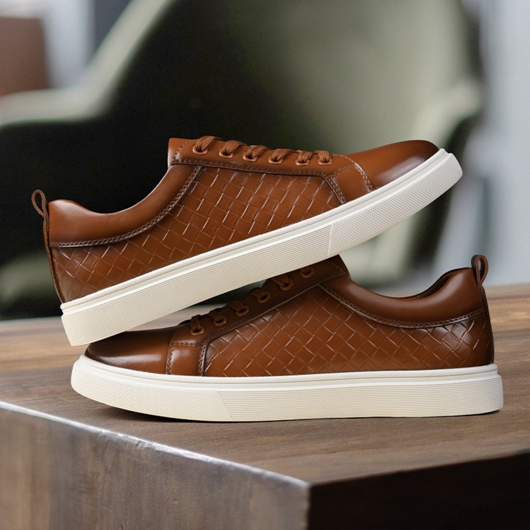 Lucas | Refined Casual Leather Sneakers