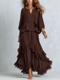 Harper | Airy Bohemian Chiffon Set