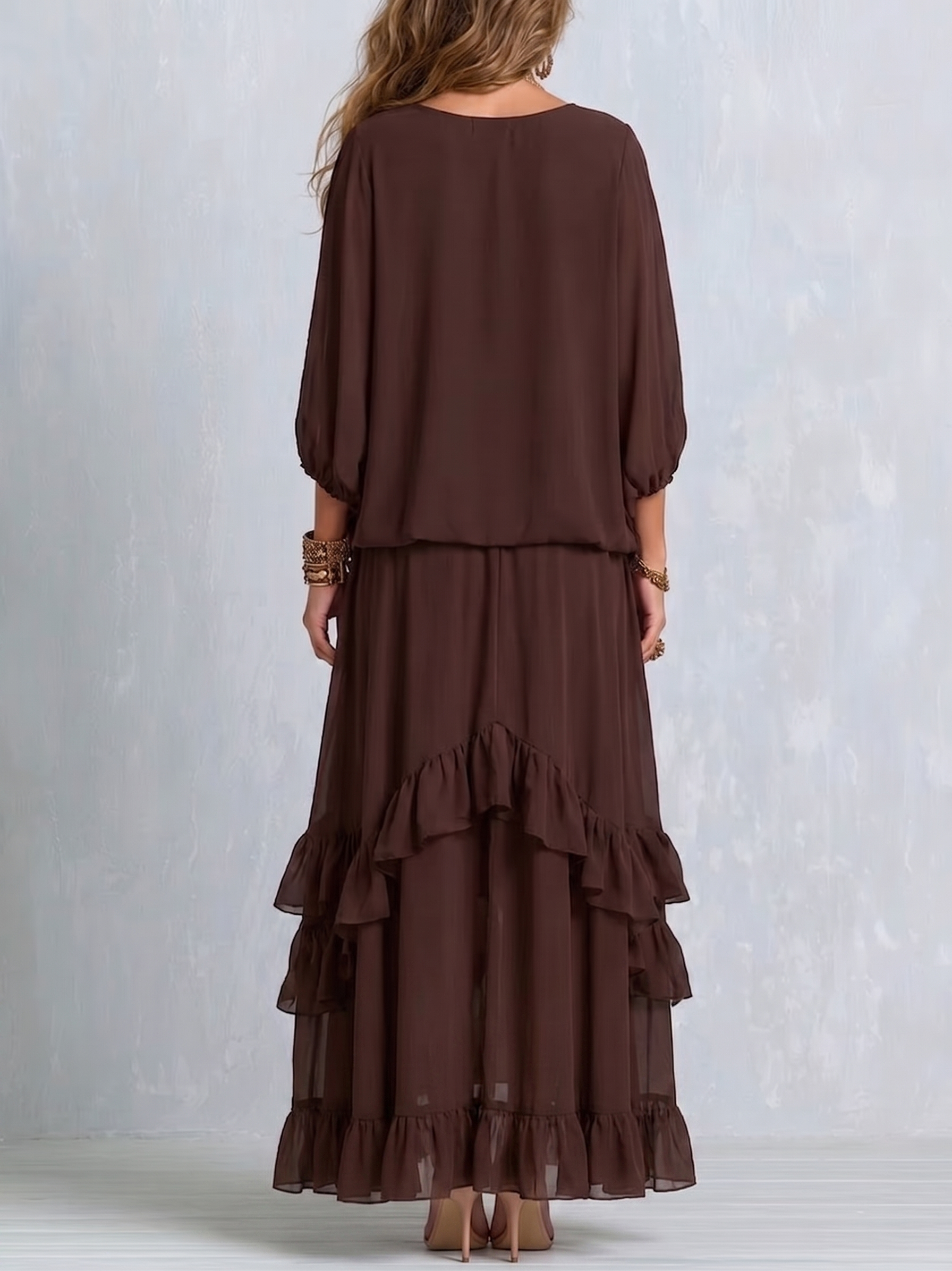 Harper | Airy Bohemian Chiffon Set