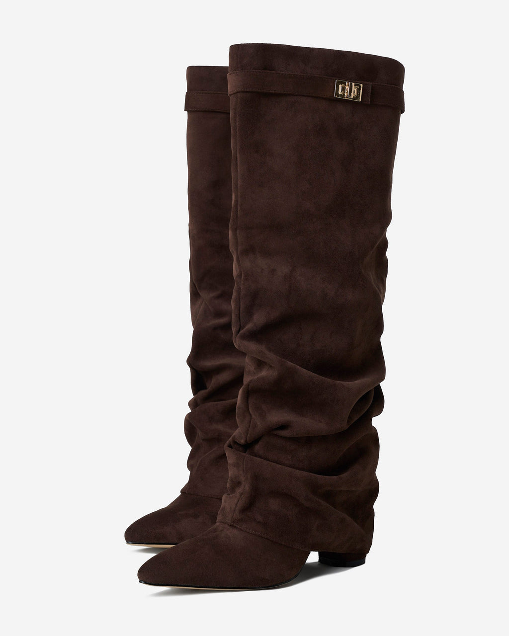 Avery | Soft Suede with Relaxed Drama